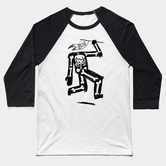 No! Baseball T-Shirt by Flyin' dutchmans